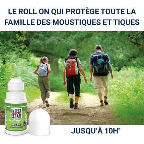 Ct Ecran Roll On Anti Moustiques Protection Zones Cibl Es De La