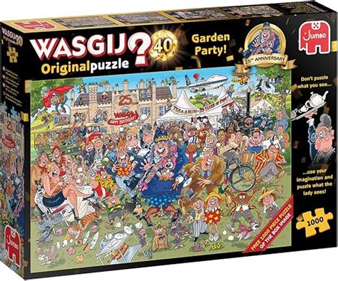 Amazon Jumbo Wasgij Original Garden Party Th