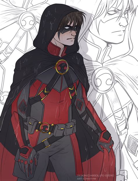 Artwork Red Robin By Mayhw Rdccomics