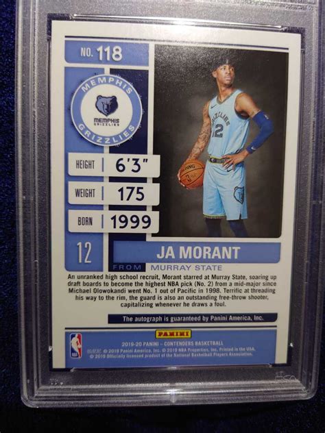 Yahoo Panini Contenders Ja Morant