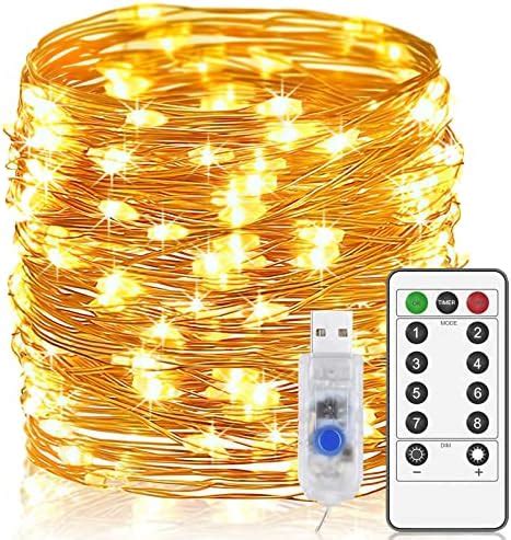 Melofo Fairy String Lights 20M 200Leds Fairy LED Nights Lights USB