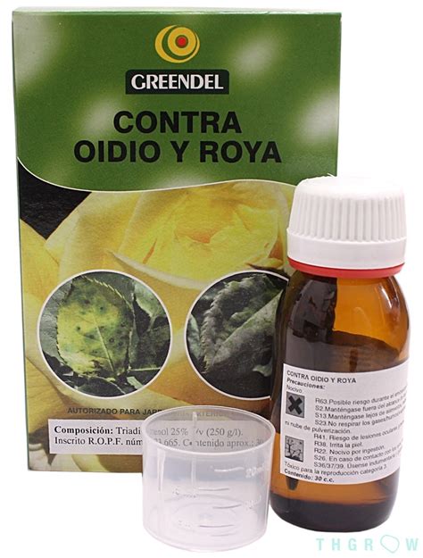 Fungicida Oidio Y Roya 30 Cc De Greendel Thgrow Growshop Online