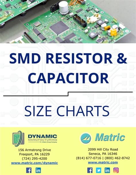 Get Your Specs Right With Our SMD Resistor & Capacitor Size Charts