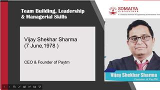 Ppt On Vijay Shekar Sharma Ppt