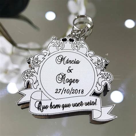 Ref Chaveiros Casamento Personalizado Mdf Branco Casamento