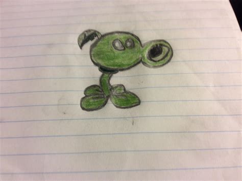 Peashooter Drawing by artmaker65 on DeviantArt