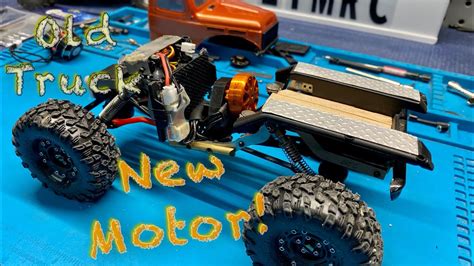 Moforc Scx24 Pancake Motor First Look Insane Smoothness And Super Quiet Ccxrc Honey Badger Test