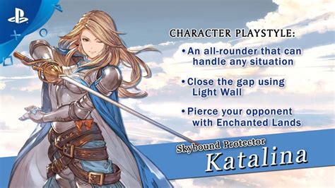 Granblue Fantasy Versus Katalina Character Trailer Ps4 Youtube