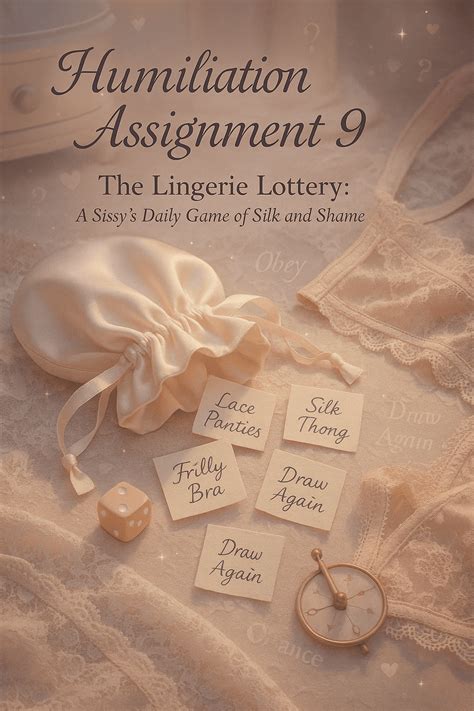 Sissy Humiliation Assignment 9 The Lingerie Lottery Sissy Assignments