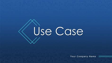 Use Case Powerpoint Ppt Template Bundles Presentation Graphics