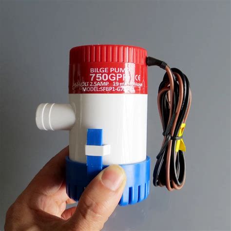 Купить 750gph 1100gph трюмный насос 12 в 24 трюмный насос высокого ...