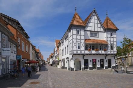 Lively Pedestrian Zone Old Town Mittelstrasse Editorial Stock Photo