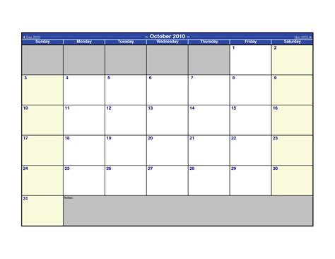 Free 13 Sample Blank Monthly Calendar Templates In Pdf Ms Word