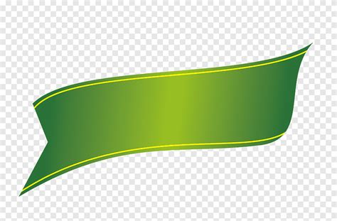 Green Ribbon Svg