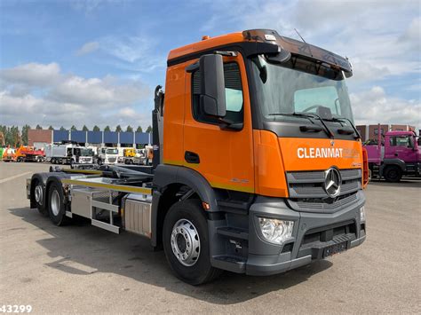 Mercedes Benz Actros 2643 VDL 21 Ton Haakarmsysteem Abrollkipper Kaufen