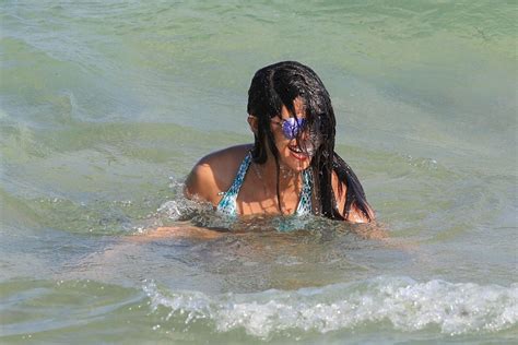 PRIYANKA CHOPRA In Bikini On The Beach In Miami HawtCelebs
