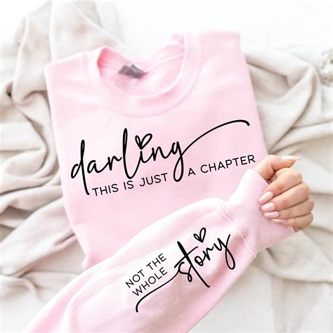 Darling This is Just a Chapter Not the Whole Story Svg Png, Boho