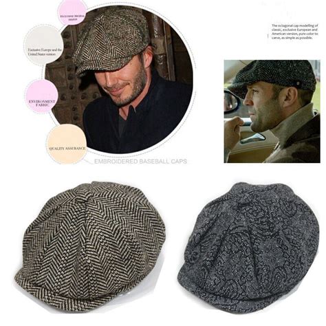 Peaky Blinders Hat Newsboy Flat Cap Herringbone Ubuy India