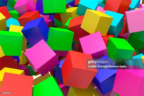 Colored Cubes High Res Stock Photo Getty Images