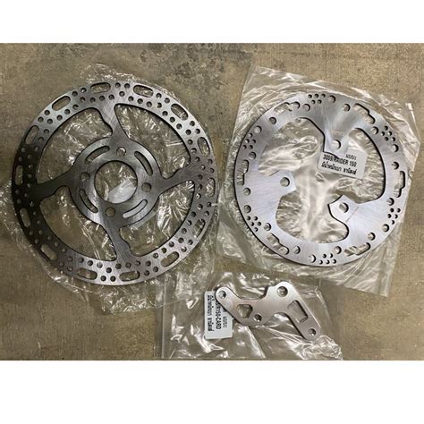 Lighten Disc Set For Raider Carb W Bracket Front And Rear