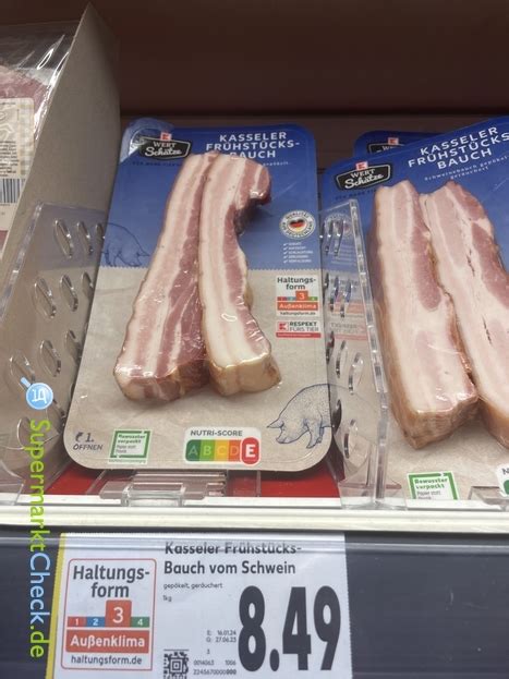 Kaufland Sortiment Kasseler Fr Hst Cksbauch Preis Angebot