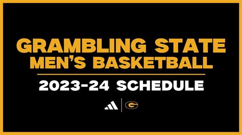 Grambling State Mens Basketball Announces 2023 24 Schedule