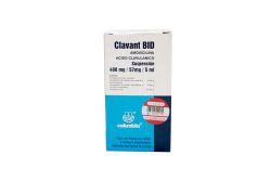 Precio Clavant Bid suspensión 400mg 57mg 5ml Farmalisto MX