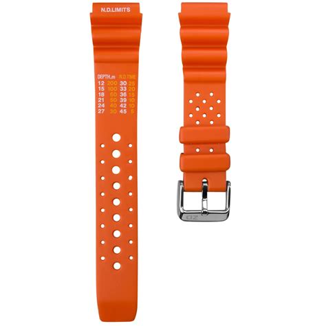 Zuludiver Pu Pvc Rubber Dive Watch Strap For Seiko Citizen Mm Ebay