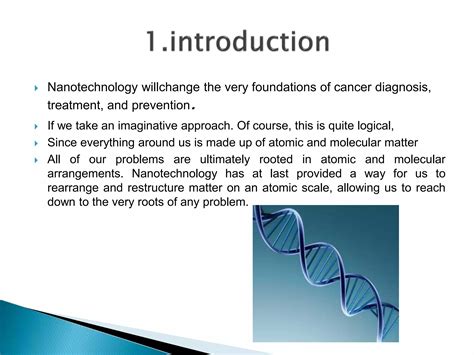 Nanotechnology in treatment of cancer | PPT