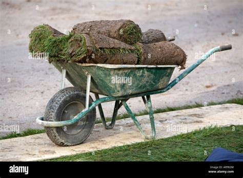 Turf Rolls Hi Res Stock Photography And Images Alamy