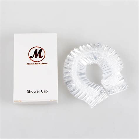 Disposable Small Hotel Shower Cap With Paper Box Buy Shower Cap