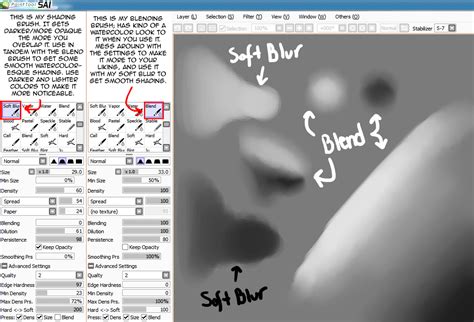 Paint Tool Sai 2 Blending Brush Baselkak