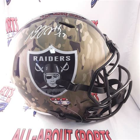 Oakland Raiders Authentic Helmet