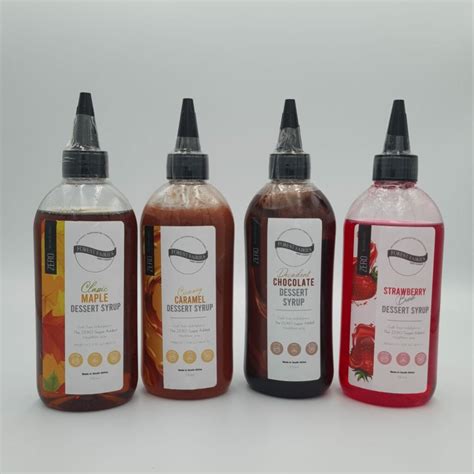 Sugar Free Dessert Syrups - Diabetic Accessories