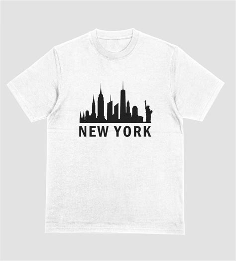 New York Skyline T-Shirt – Begin with the End