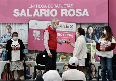 La Jornada Entregan M S De Cinco Mil Tarjetas Del Salario Rosa En Edomex