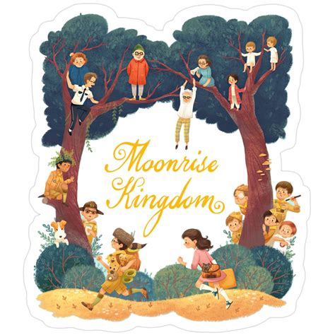 "Moonrise Kingdom Fan Art" Sticker for Sale by DocGrasshopper in 2025 ...