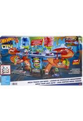 Acheter Hot Wheels City Mega Car Wash Tower Mattel HDP05 Juguetilandia