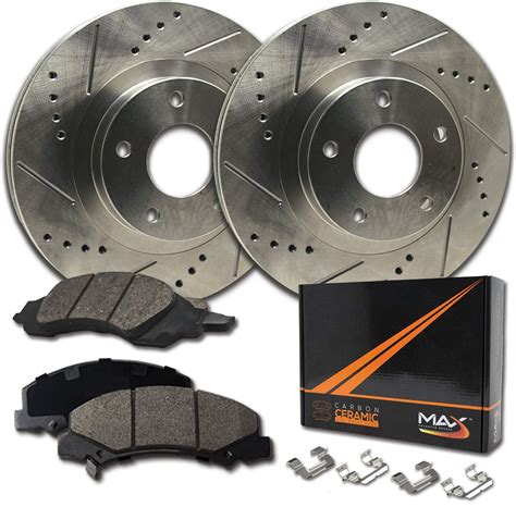 Amazon Rear Max Brakes Premium Xds Rotors With Carbon Ceramic