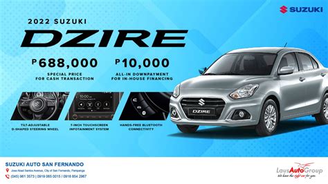 2022 Suzuki Dzire Available Now – LausAutoGroup