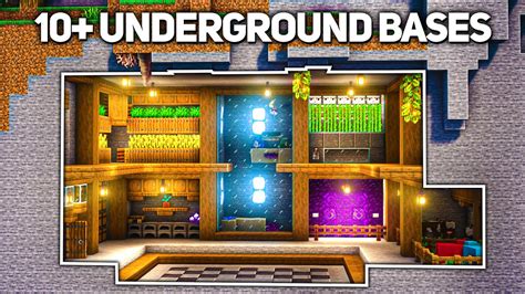 Minecraft Underground Base Ideas