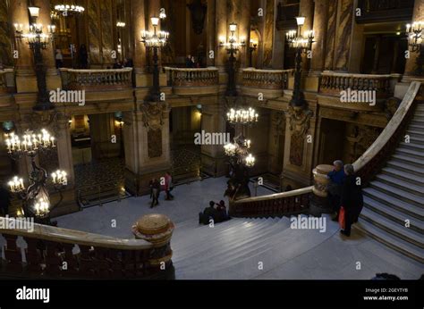 Interior of the Opera National de Paris, France Stock Photo - Alamy