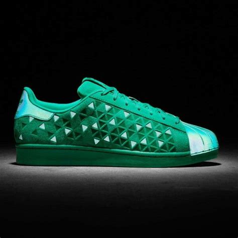 Adidas Originals XENO Spectrum Green Superstar Mens Casual Shoes