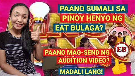 Paano Sumali Sa Pinoy Henyo Ng Eat Bulaga Paano Maglaro Sa Pinoy