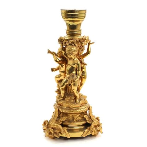 French School 19thcentury A Mid 19th Century French Gilt Bronze Base