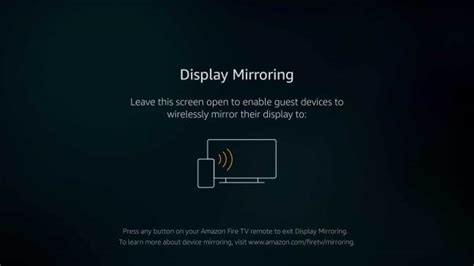 How To Enable Screen Mirroring On The Amazon Fire Tv Stick 4k Web