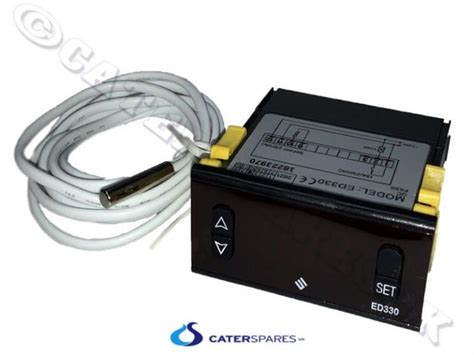 UNIVERSAL BAIN MARIE HOT CUPBOARD TEMPERATURE THERMOSTAT DISPLAY 230V 16A 120C CaterSparesUK