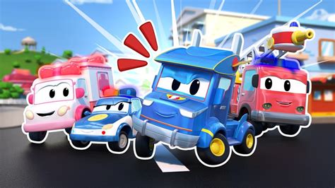 Супер Трък се обединява със СПЕШНИТЕ ПРЕВОЗНИ СРЕДСТВА! Епизод за ...
