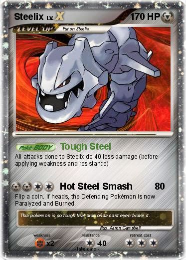 Pokémon Steelix 307 307 - Tough Steel - My Pokemon Card