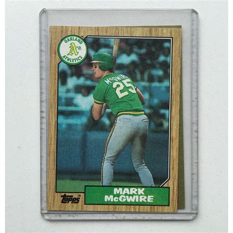 Mark Mcgwire rookie card – 7th Inning Stretch